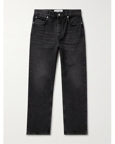 Loewe Straight-leg Jeans - Black