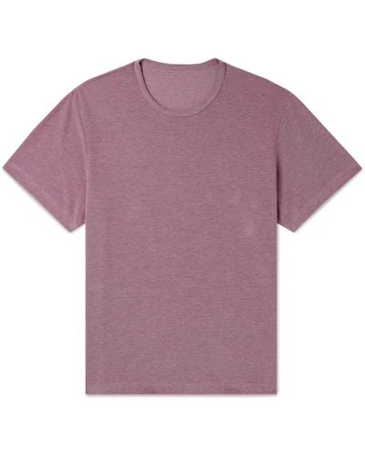 STÒFFA Cotton-piqué T-shirt - Purple