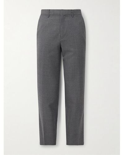 Club Monaco Morzotto Slim-fit Wool-blend Pants - Grey