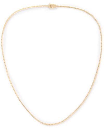 Tom Wood Gold-plated Sterling Silver Chain Necklace - White