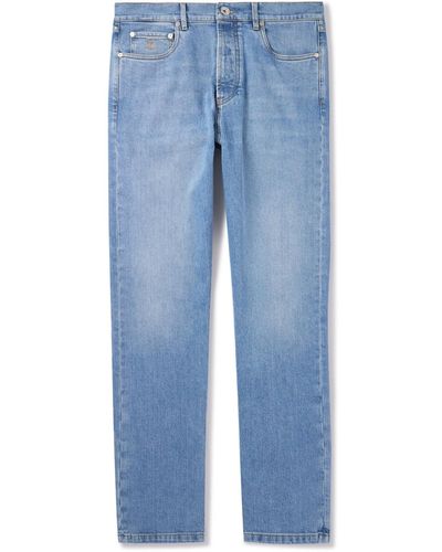 Brunello Cucinelli Iconic Slim-fit Stretch Jeans - Blue