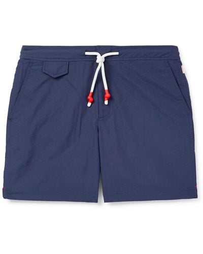 Orlebar Brown Standard Slim-fit Mid-length Swim Shorts - Blue