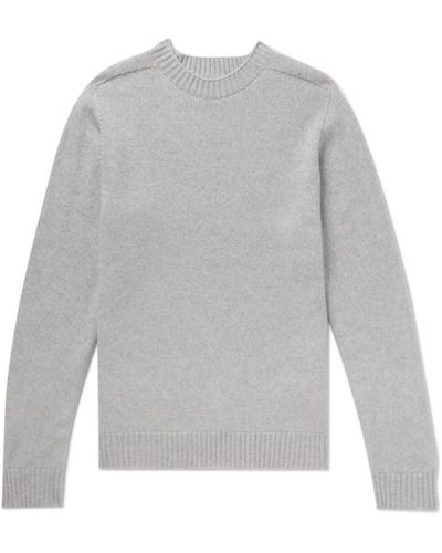 NN07 Nathan 6510 Wool-blend Sweater - Gray