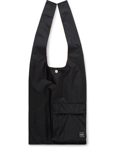Porter-Yoshida and Co Grocery Logo-print Nylon Tote Bag - Black