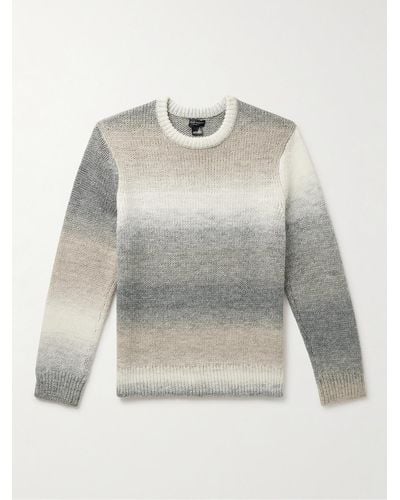 Club Monaco Dégradé Knitted Sweater - Grey