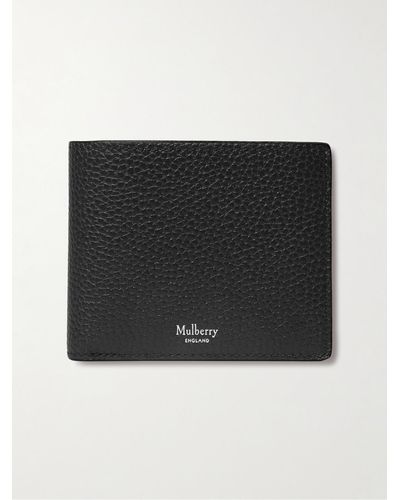 Mulberry Full-grain Leather Billfold Wallet - Black