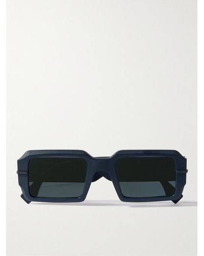 Fendi Graphy Sonnenbrille mit eckigem Rahmen aus Azetat - Schwarz