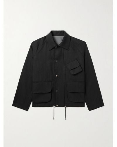 STÒFFA Linen Jacket - Black