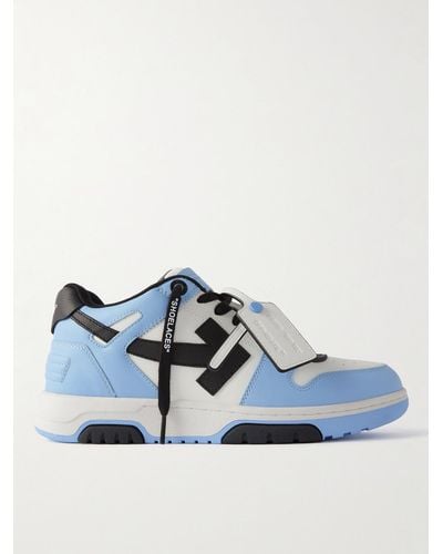 Off-White c/o Virgil Abloh Out of Office Sneakers - Blau