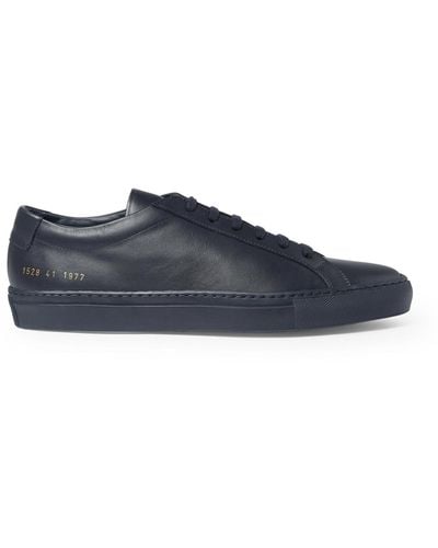 Common Projects Original Achilles Leather Sneakers - Blue