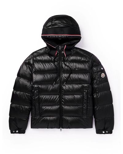 Moncler Pavin Logo-appliquéd Quilted Shell Hooded Down Jacket - Black