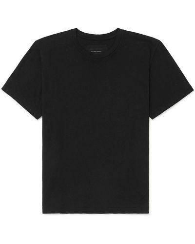 Nili Lotan Bradley Cotton-jersey T-shirt - Black
