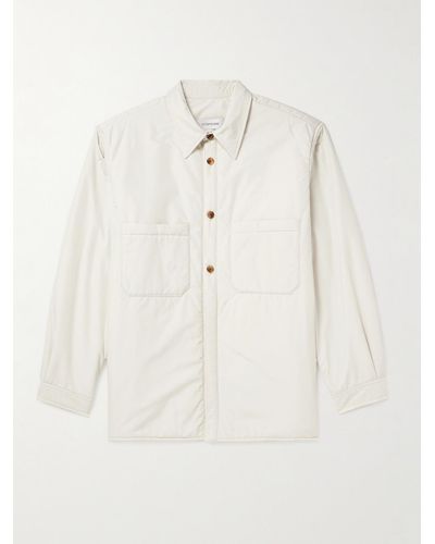 LE17SEPTEMBRE Padded Shell Shirt Jacket - Natural