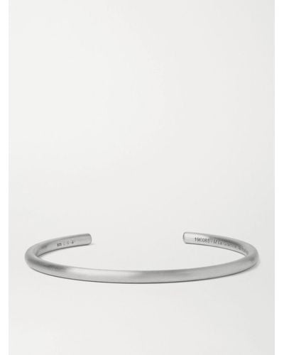 Le Gramme Le 15 Brushed Sterling Silver Cuff - Metallic