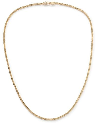 Tom Wood Gold-plated Chain Necklace - Natural