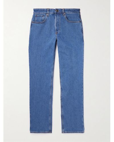 Saman Amel Slim-fit Straight-leg Jeans - Blue