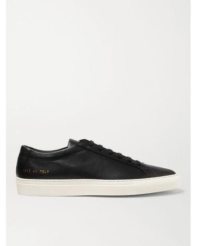 Common Projects Original Achilles Full-grain Leather Sneakers - Black