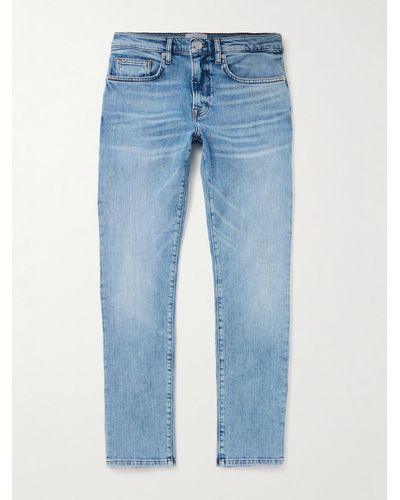 FRAME Jeans slim-fit in denim L'Homme - Blu