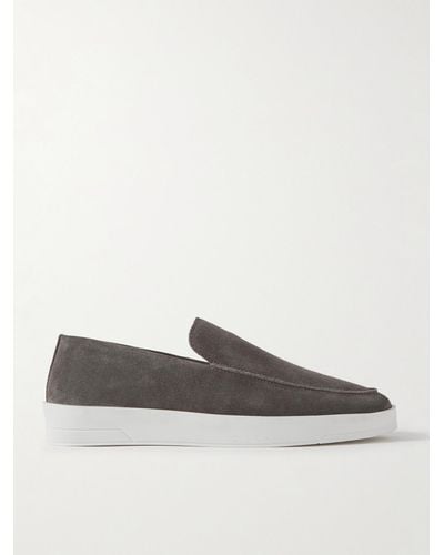 MR P. Peter Suede Loafers - Grey
