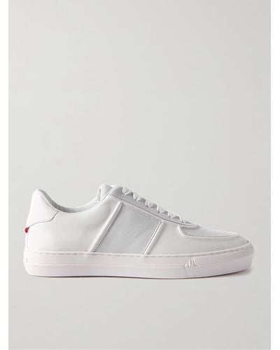 Moncler Neue York Leather Trainers - White