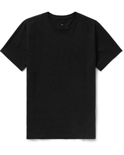 Save Khaki Recycled And Organic Cotton-jersey T-shirt - Black