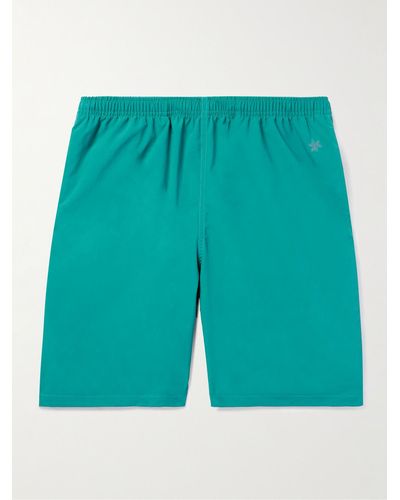 Goldwin Gerade geschnittene Shorts aus Shell - Grün