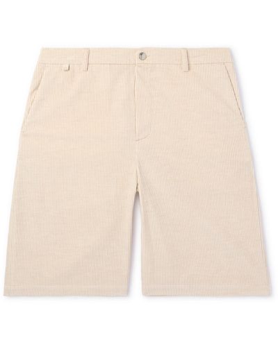 A Kind Of Guise Dejan Cotton-corduroy Shorts - Natural