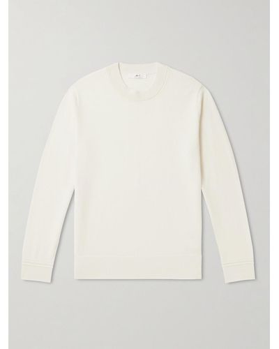 MR P. Curtis Cashmere Sweater - Natural