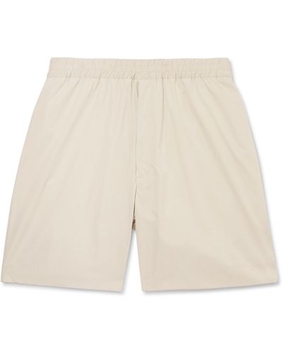 The Row Gerhardt Shell Shorts - Natural