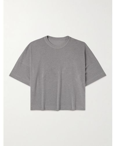 STÒFFA Cotton-piqué T-shirt - Grey