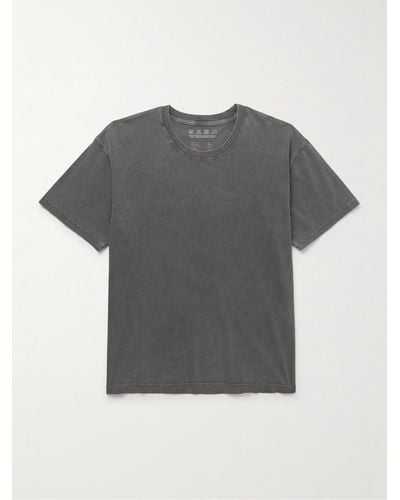 mfpen Standard T-Shirt aus Baumwoll-Jersey - Grau