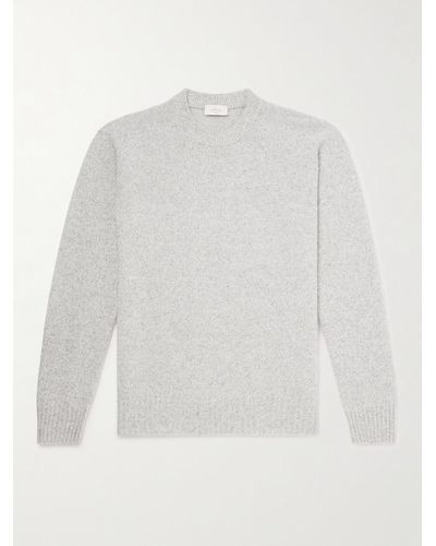 Altea Wool And Cashmere-blend Sweater - White