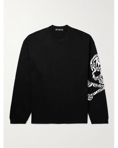 MASTERMIND WORLD Tokyo Revengers Logo-print Cotton-jersey T-shirt - Black