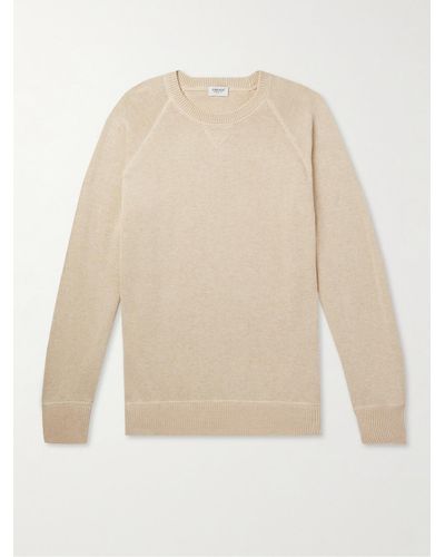 Ghiaia Cotton Sweater - White