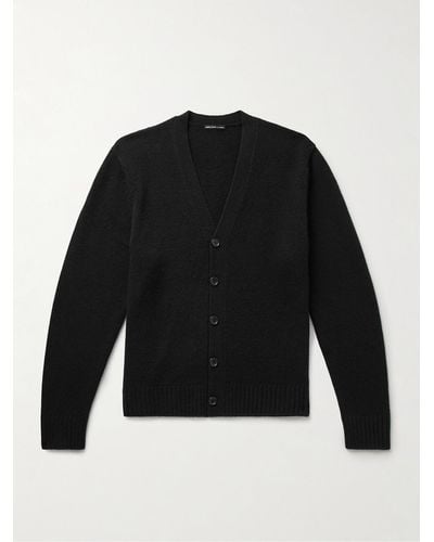 James Perse Recycled-cashmere Cardigan - Black