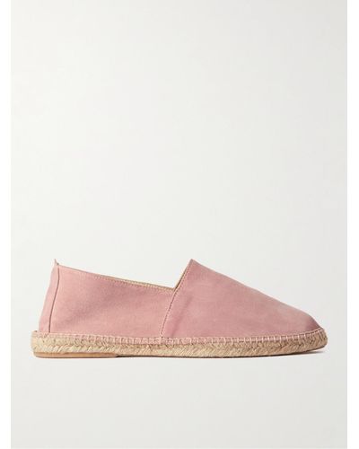 Anderson & Sheppard Suede Espadrilles - Pink