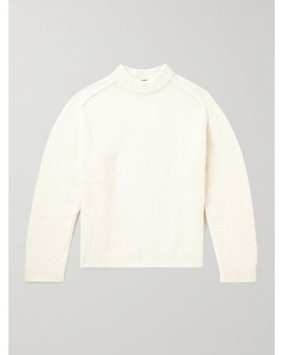 A.P.C. Pullover in misto Tyler - Bianco