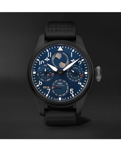 IWC Schaffhausen Big Pilot's Perpetual Calendar Rodeo Drive Automatic Perpetual Calendar 46.5mm Ceramic - Black