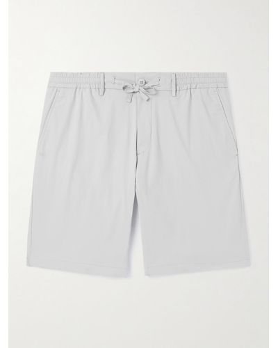 NN07 Cotton-blend Twill Shorts - White
