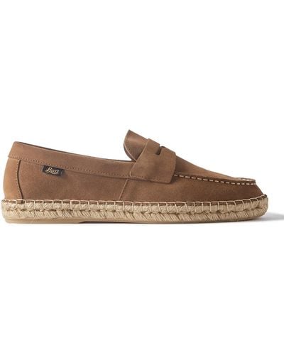 G.H. Bass & Co. Suede Espadrilles - Brown