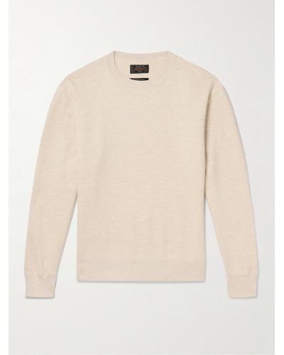 Beams Plus Cotton-jersey Sweatshirt - Natural