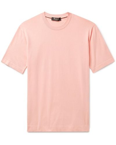 Loro Piana Cotton T-shirt - Pink