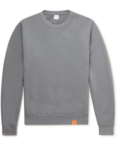 Aspesi Cotton-jersey Sweatshirt - Gray