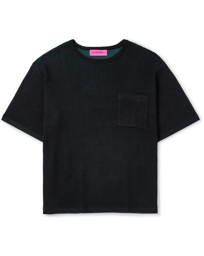 The Elder Statesman Cotton-blend T-shirt - Black