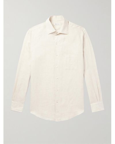 Loro Piana Arizona Linen Shirt - Natural