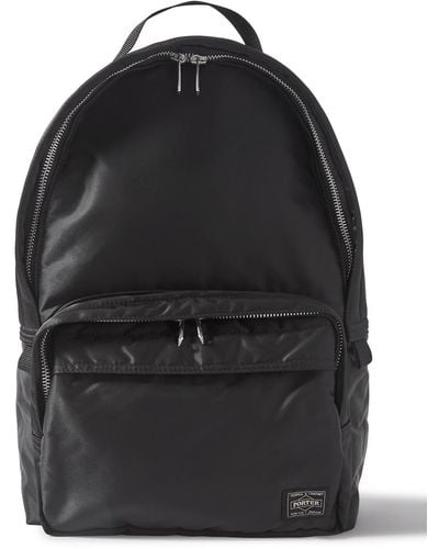 Porter-Yoshida and Co Tanker Nylon Backpack - Black