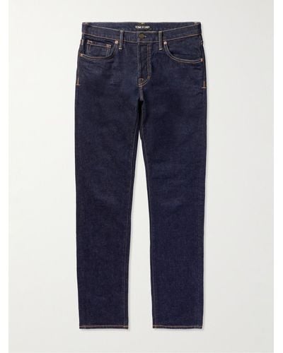 Tom Ford Slim-fit Tapered Jeans - Blue