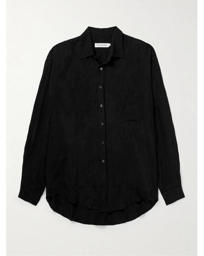Frankie Shop Camicia in BembergTM Leland - Nero