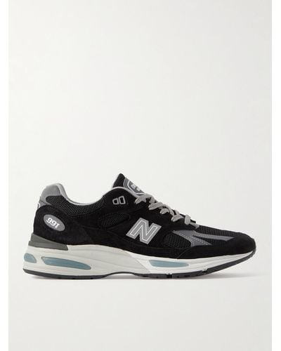 New Balance Sneakers in camoscio - Nero