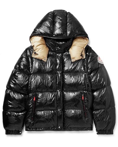 Moncler Genius Billionare Boys Club Dryden Convertible Quilted Shell Down Jacket - Black